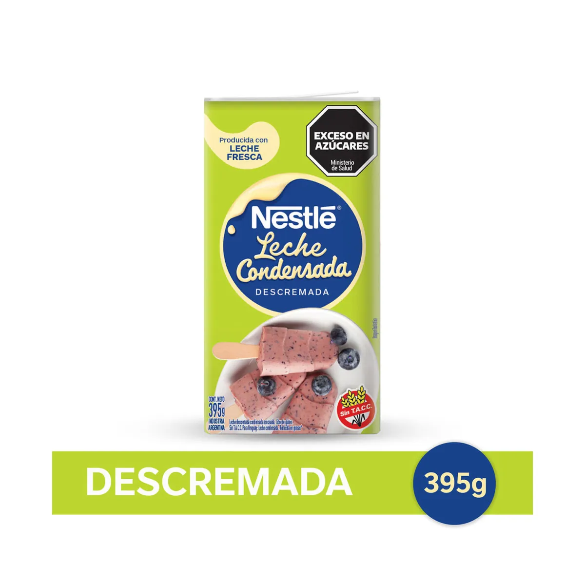 Nestlé leche condensada descremada orgánica 395 grs