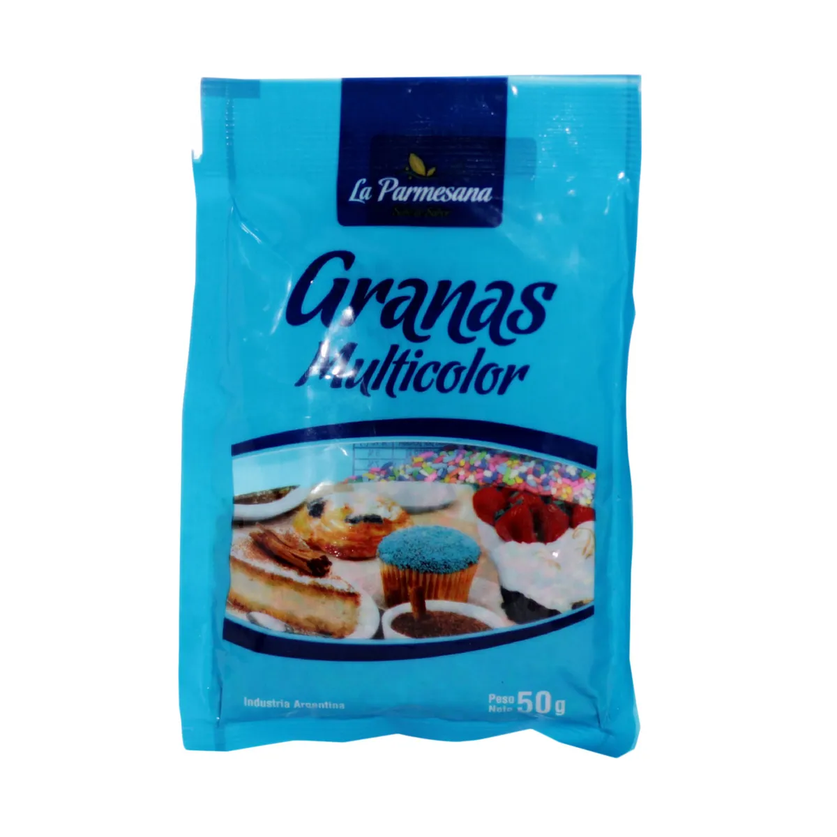 Granas La Parmesana multicolor 50 g.