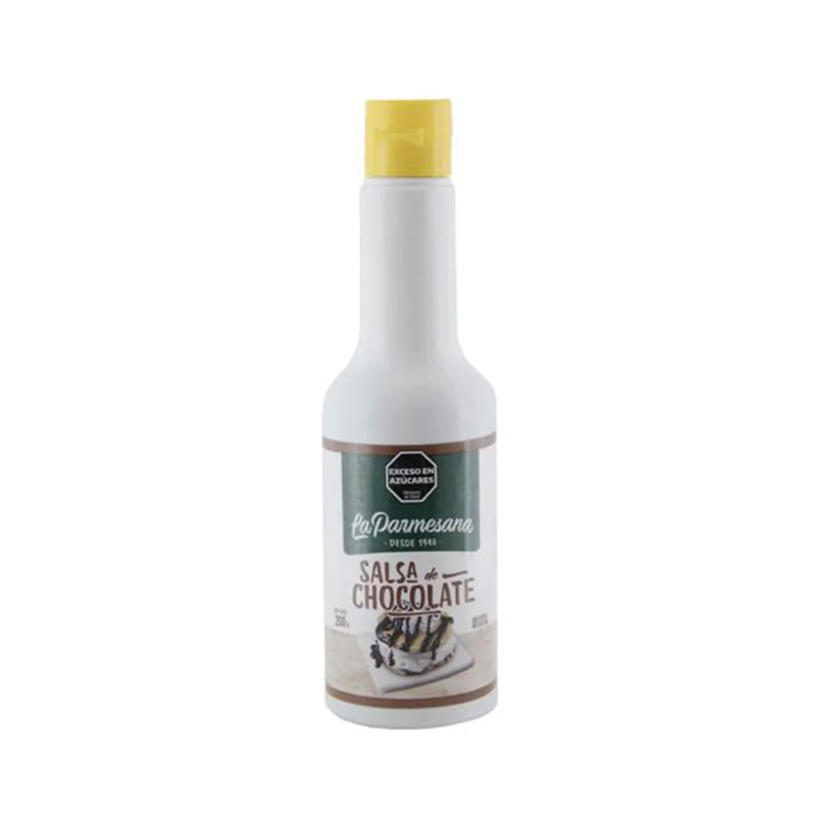 Salsa de chocolate La Parmesana pet 300 g.
