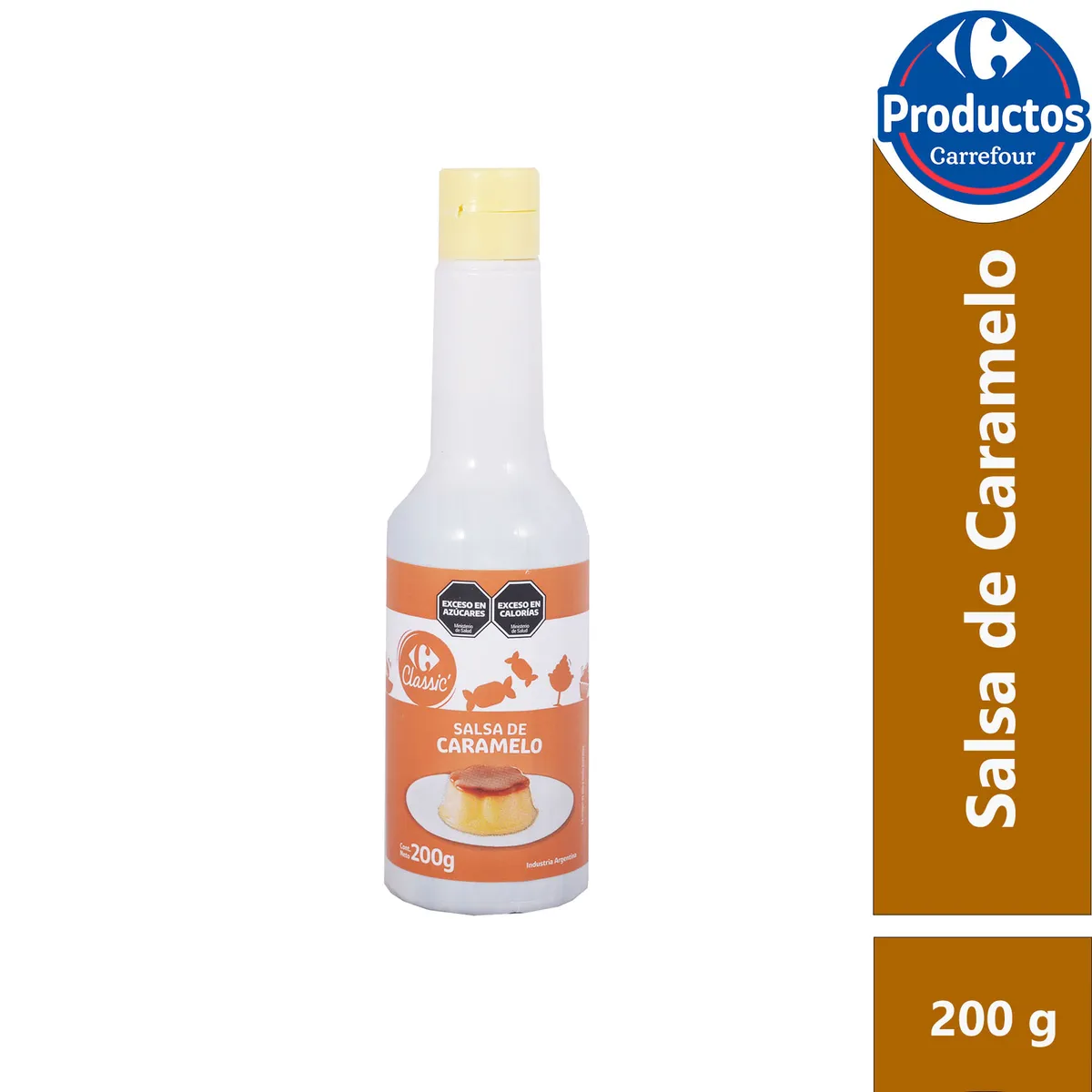 Salsa caramelo Carrefour Classic 200 g.