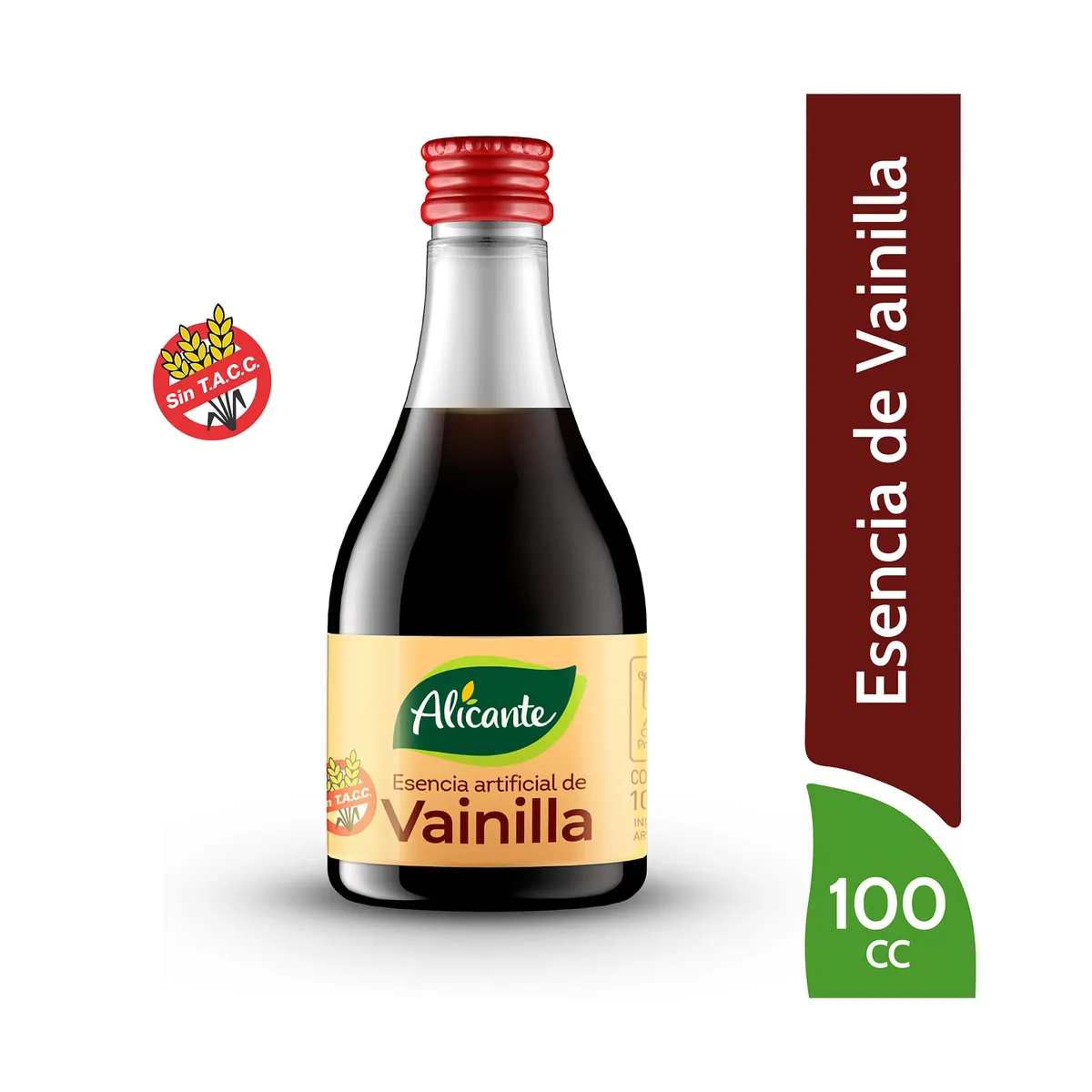 Esencia de vainilla Alicante pet 100 cc.