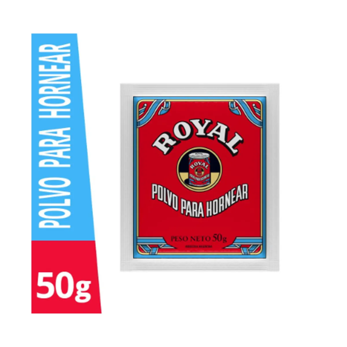 Polvo para hornear Royal en sobre 50 g.