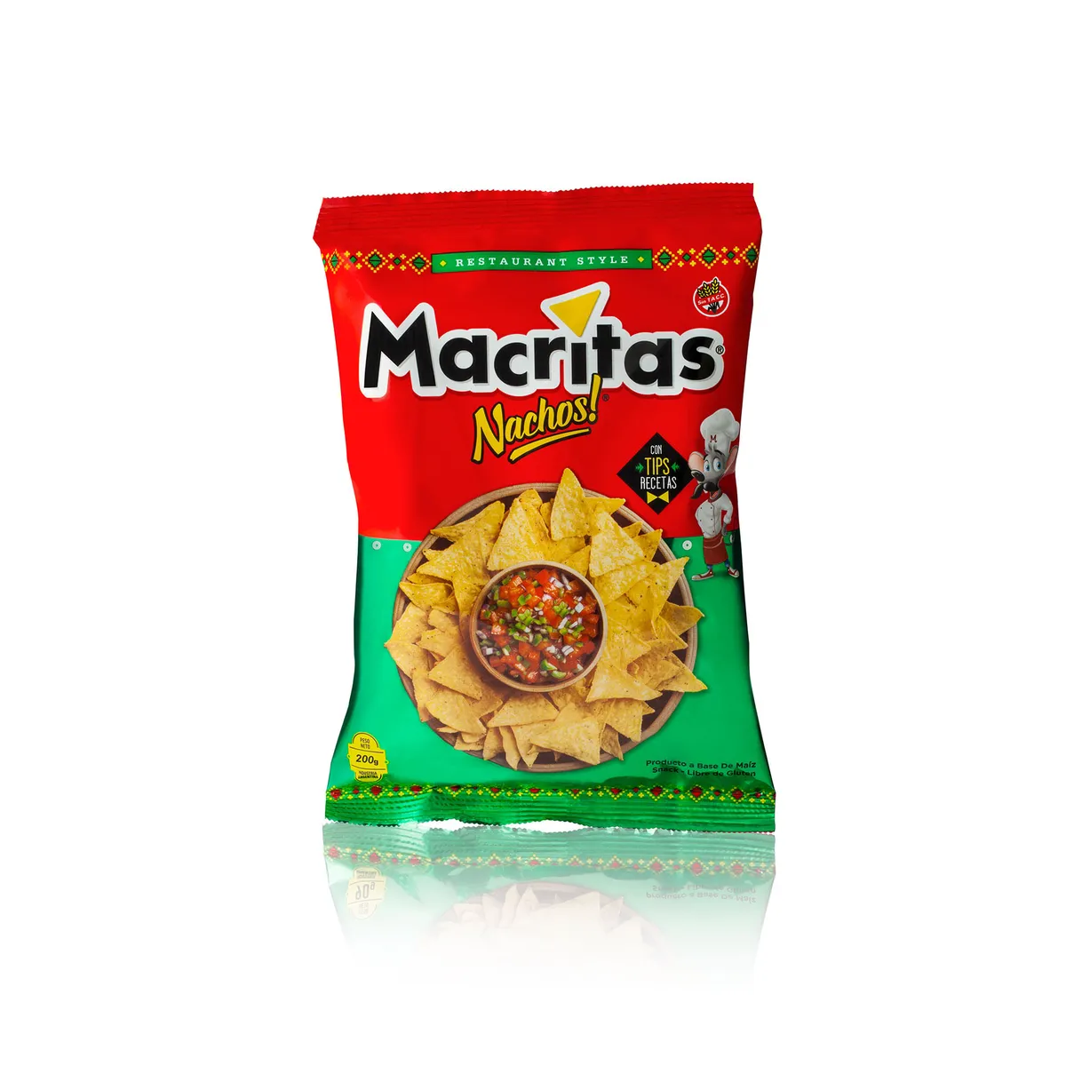 Nachos Macritas restaurant style 250 g.