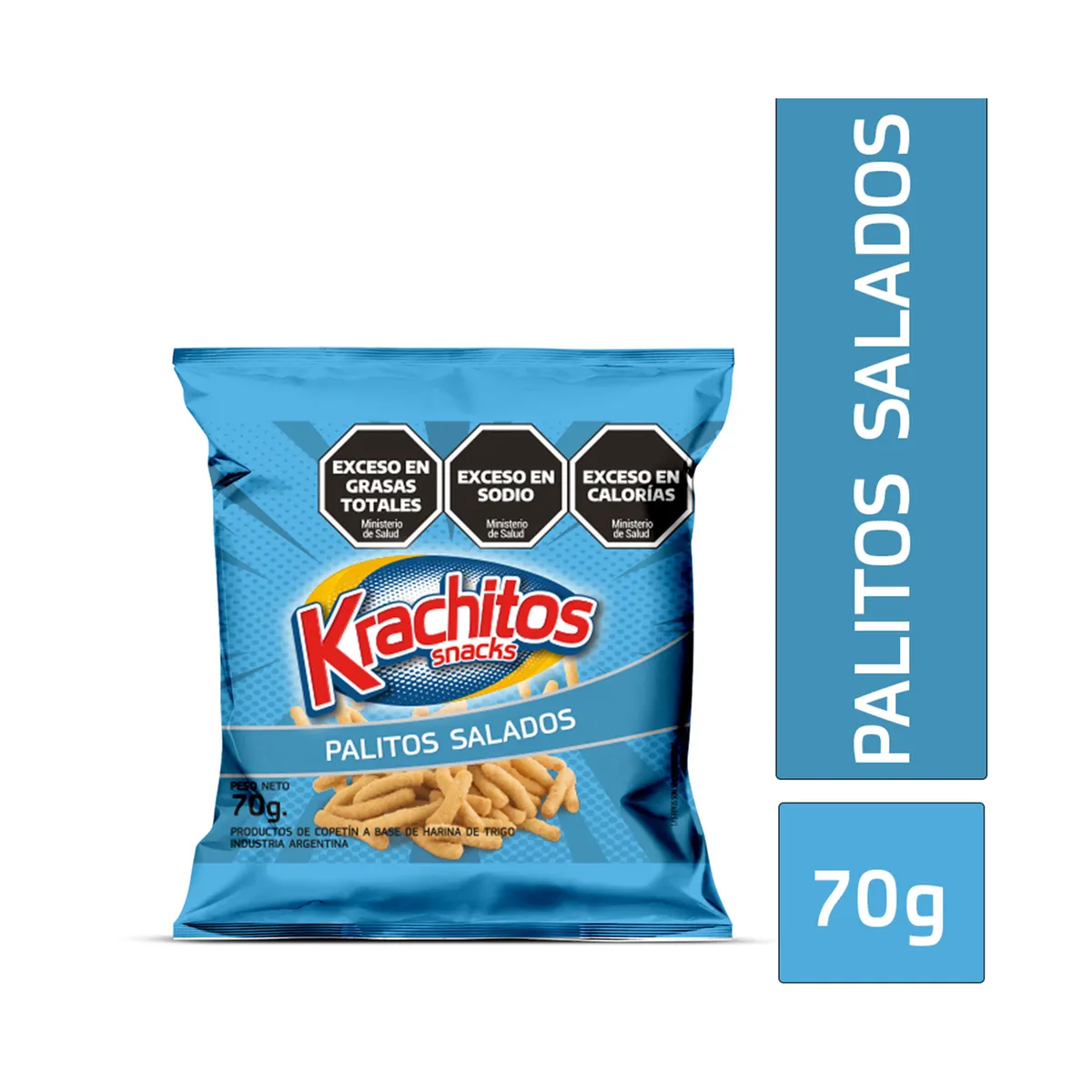Palitos Krachitos salados 70 g.