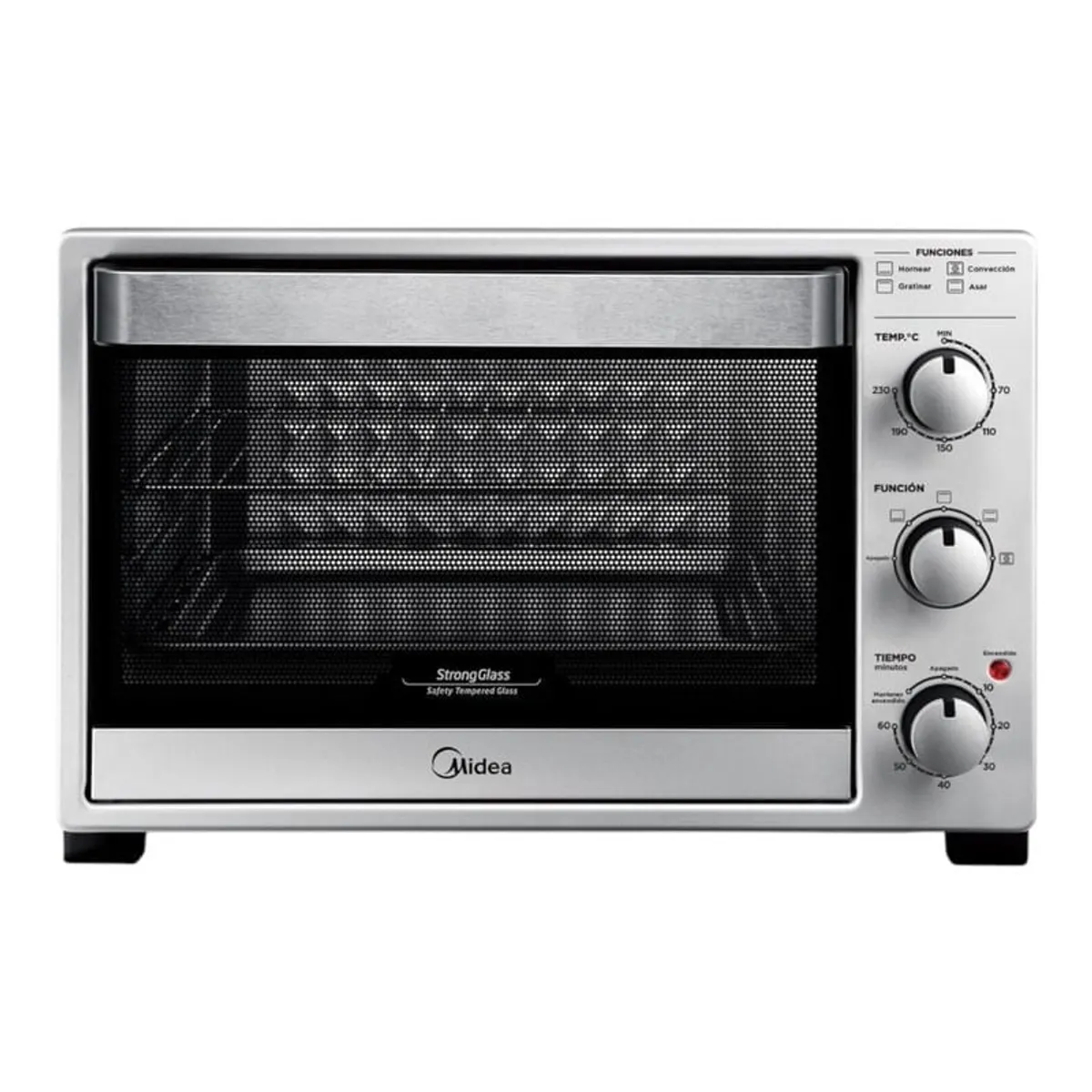 Horno eléctrico convección Midea TOM332SAR4 32L Silver