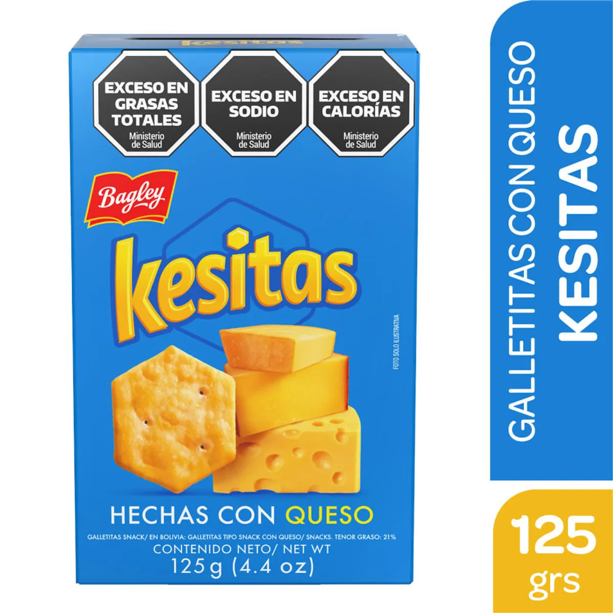 Galletitas crackers Kesitas 125 g.