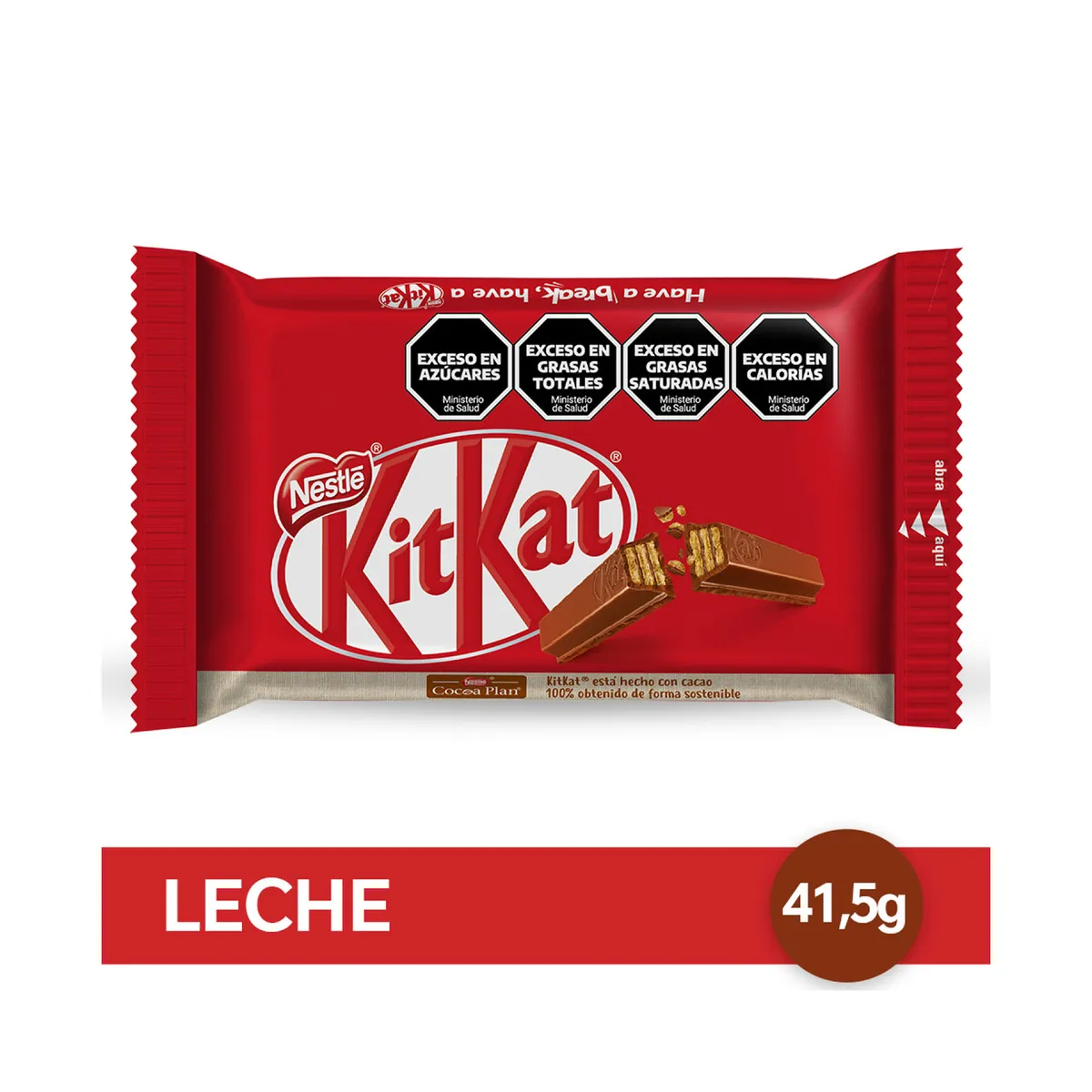 Oblea Kitkat 4 fingers 41.5 grs