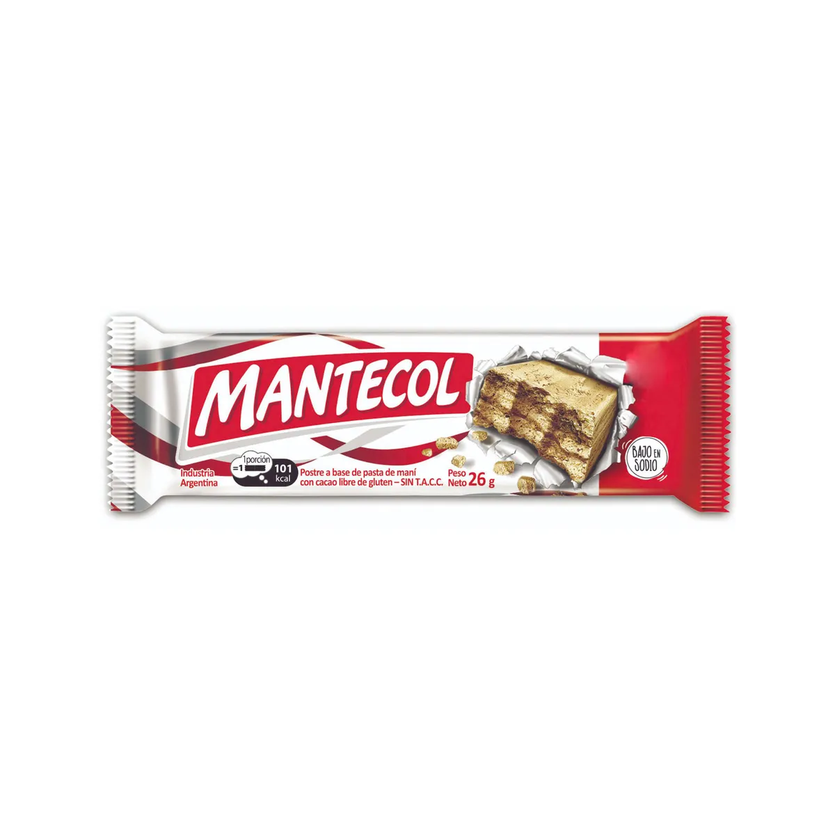 Postre de maní Mantecol 26 g.