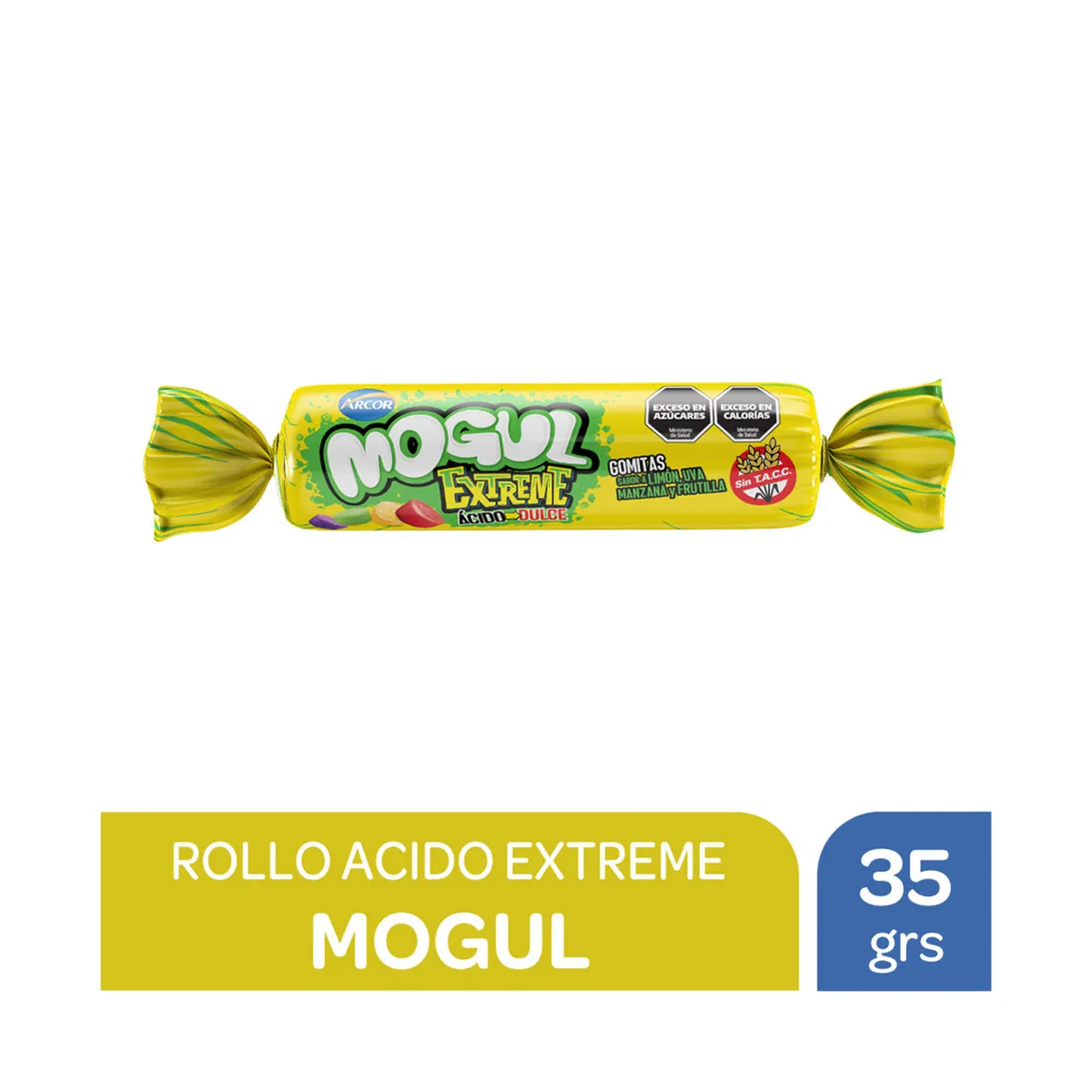 Gomitas Mogul Extreme ácidas 35 g.