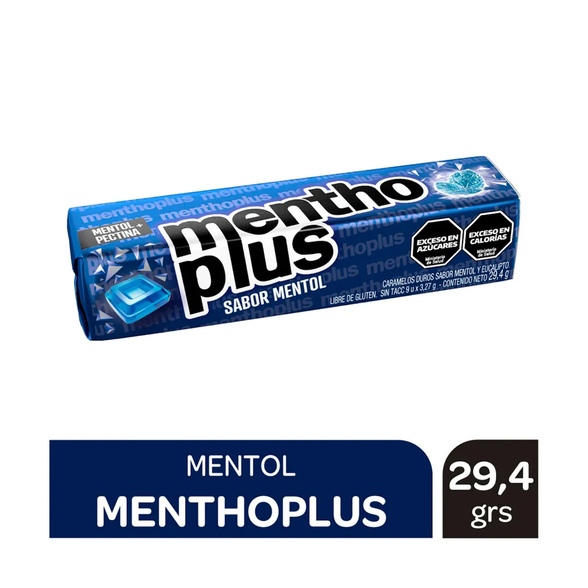 Caramelos Menthoplus menthol 29.4 g.