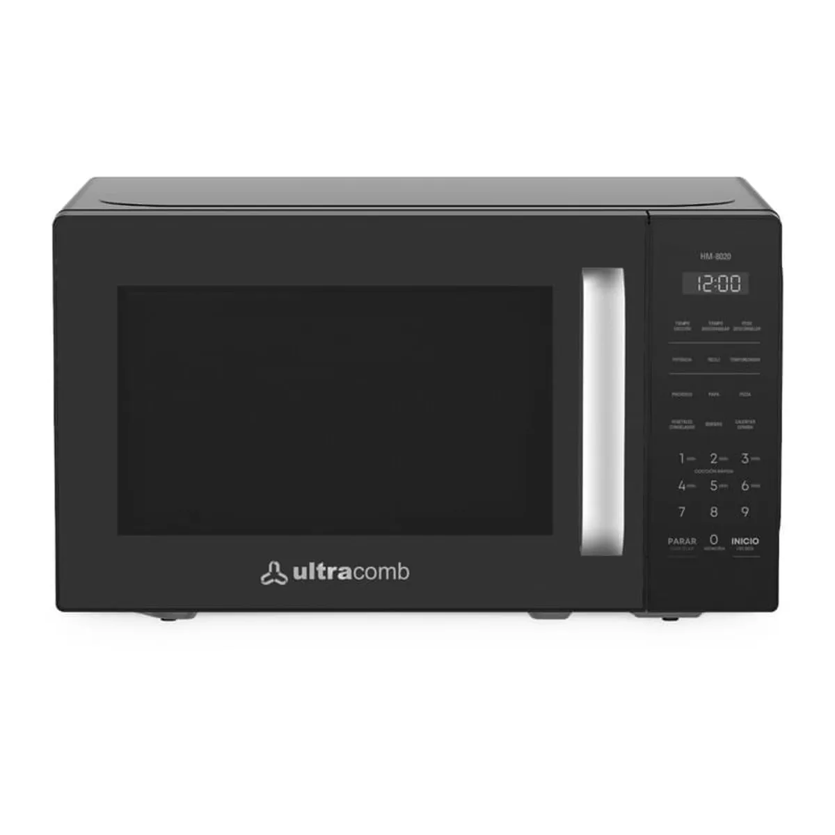 Horno Eléctrico Microondas Ultracomb Hm8020 20l Color Negro