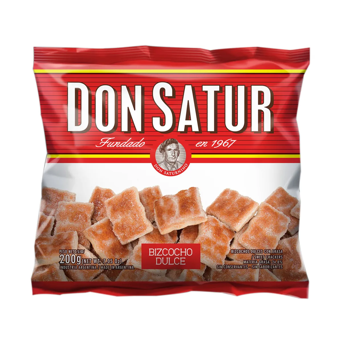 Bizcochos Don Satur dulces 200 g.