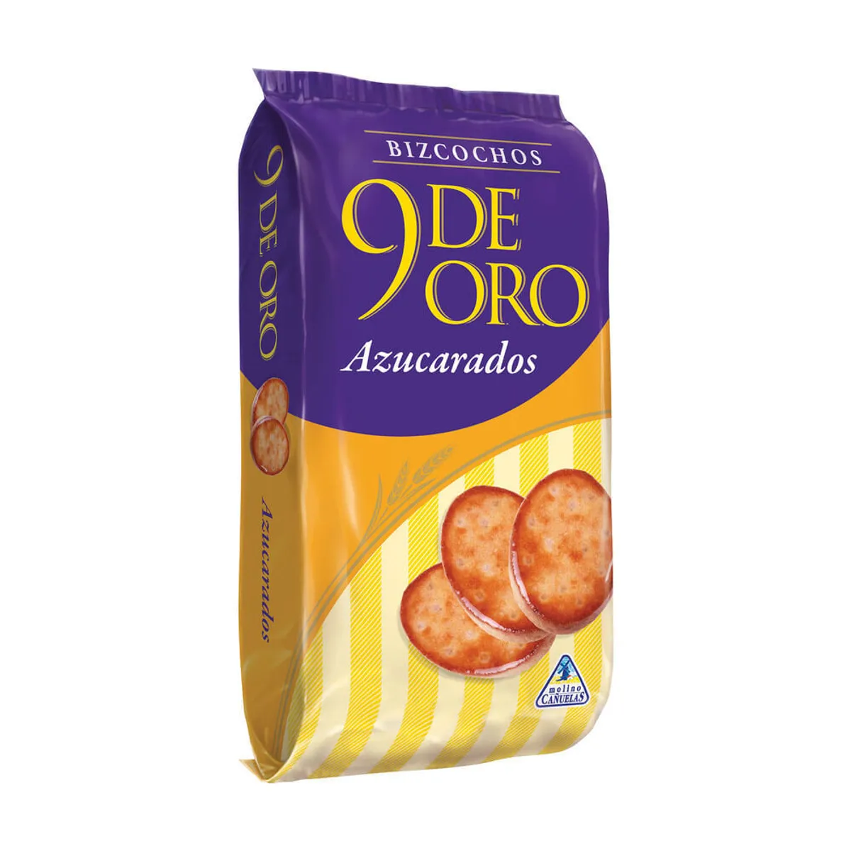 Bizcochos 9 de Oro azúcarados 210 g.