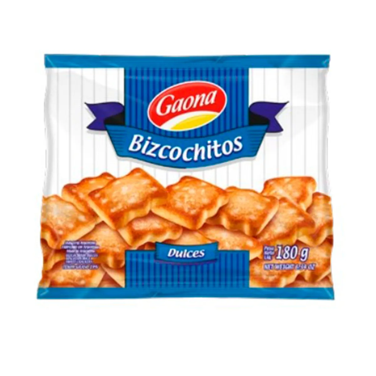 Biszcochitos Gaona azúcarado 180 g.