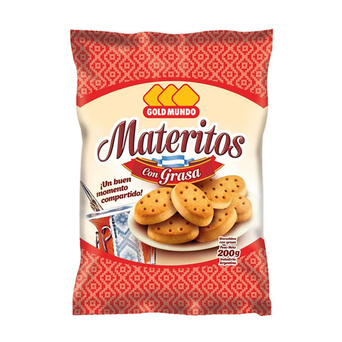 Bizcochos de grasa Gold Mundo materitos 200 g.
