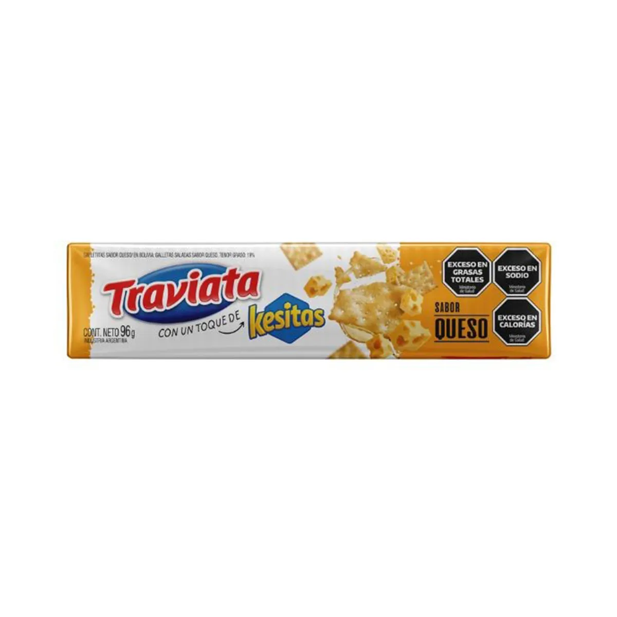 Galletitas crackers Traviata + Kesitas 96 g.