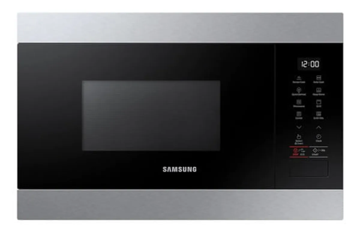 Microondas Empotrable Con Grill Samsung 22l 2350w Plateado