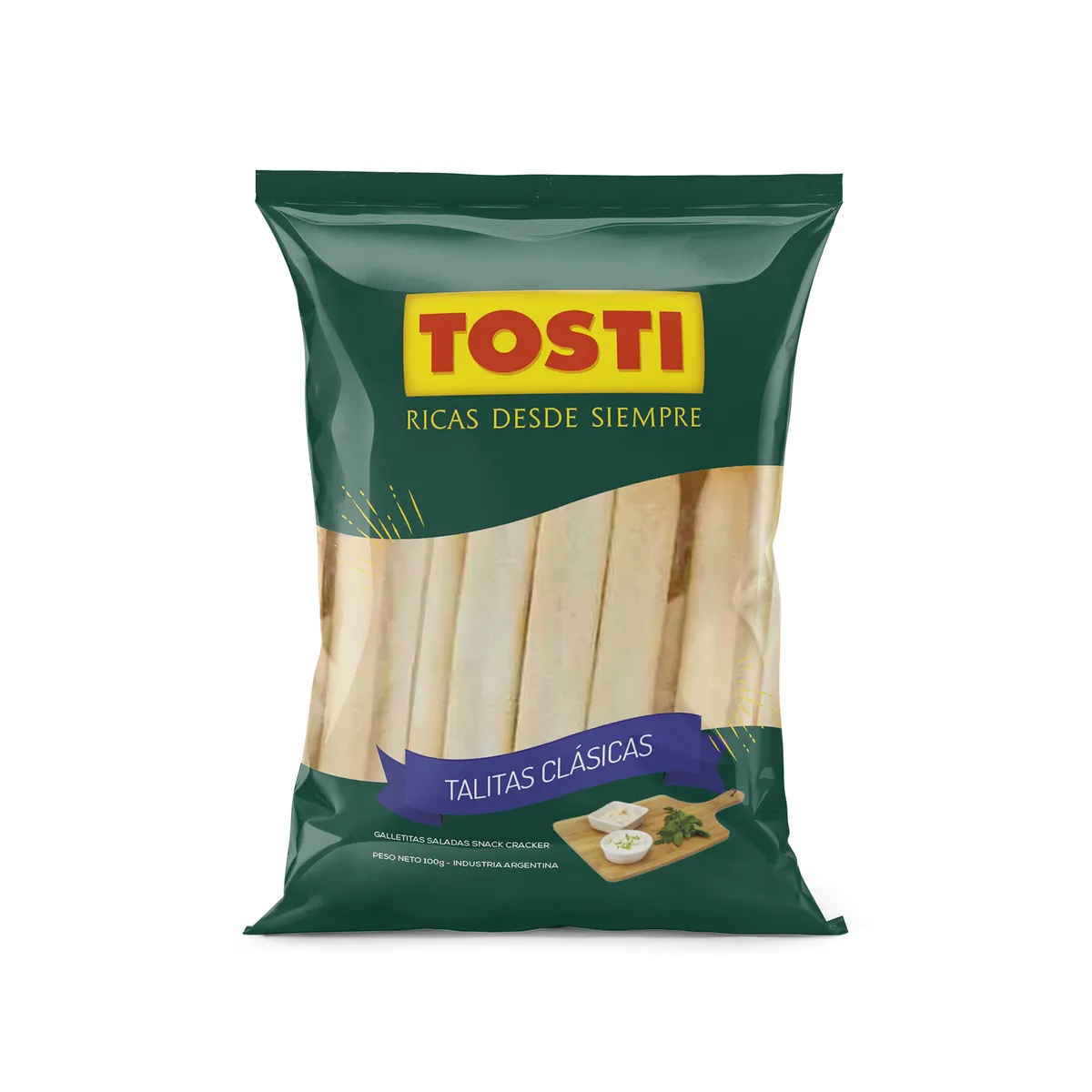 Cintitas Tosti clásicas 100 g.