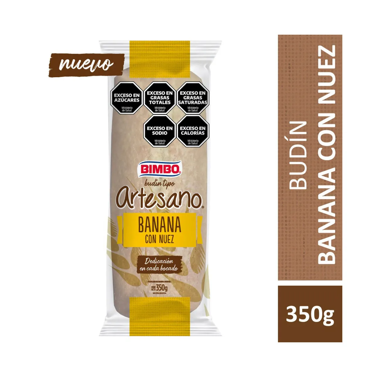 Budín Banana Artesano 350 grs