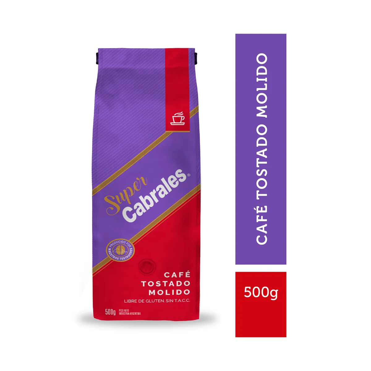 Café molido Cabrales tostado super 500 g.