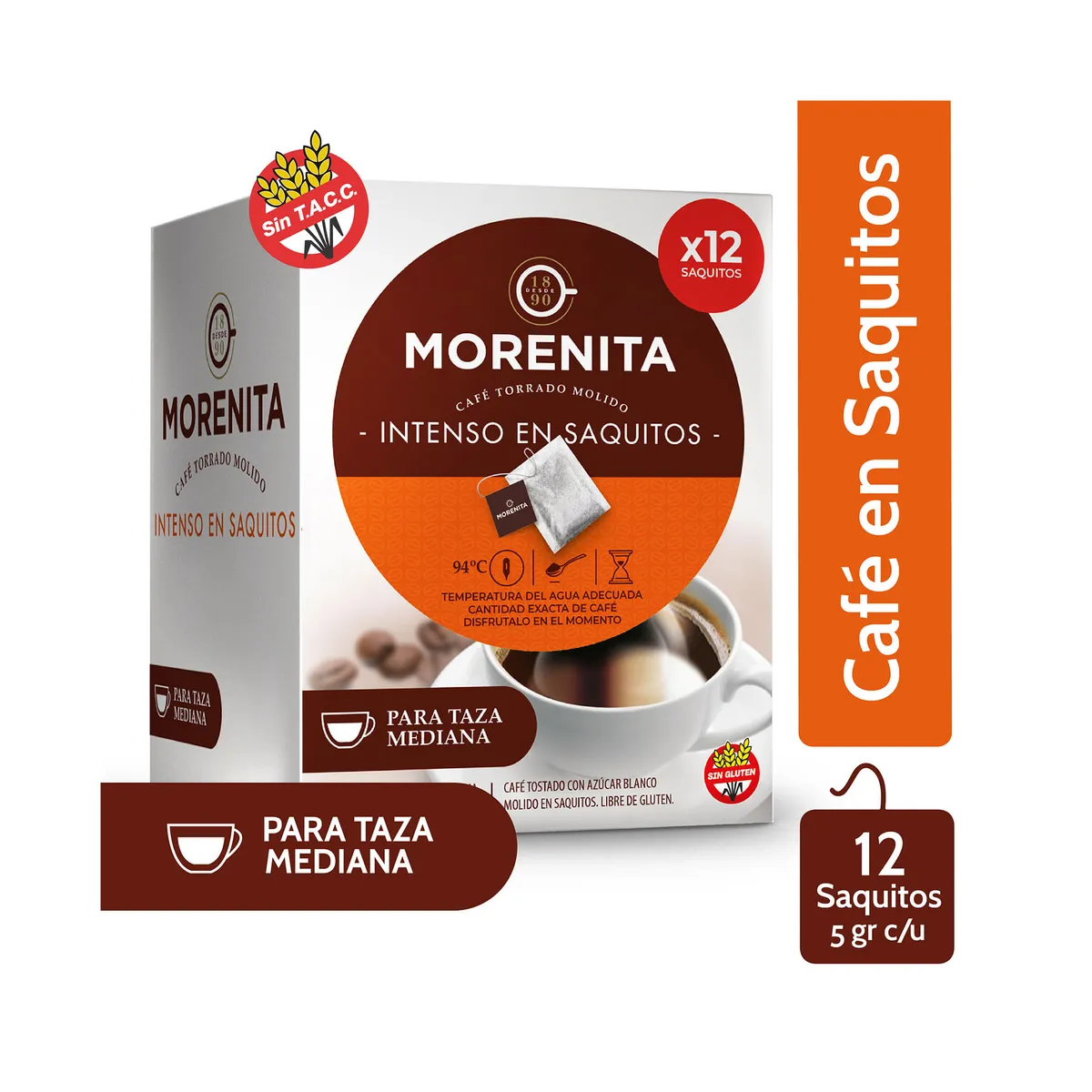 Café en saquito La Morenita 12 uni