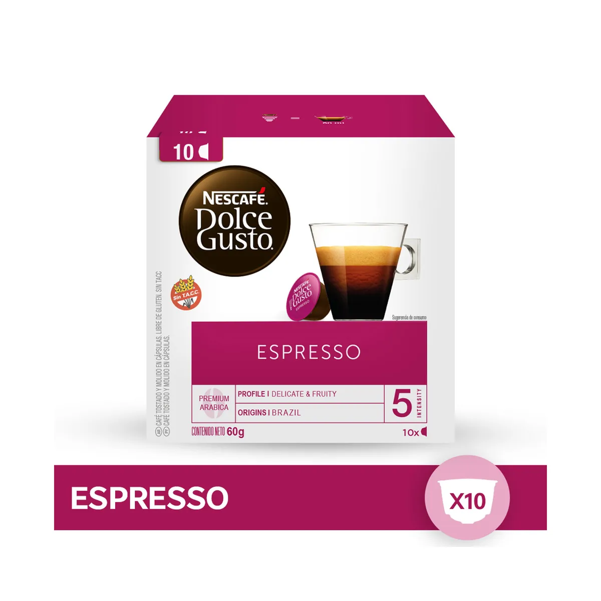 Nescafé Dolce Gusto espresso 10 uni