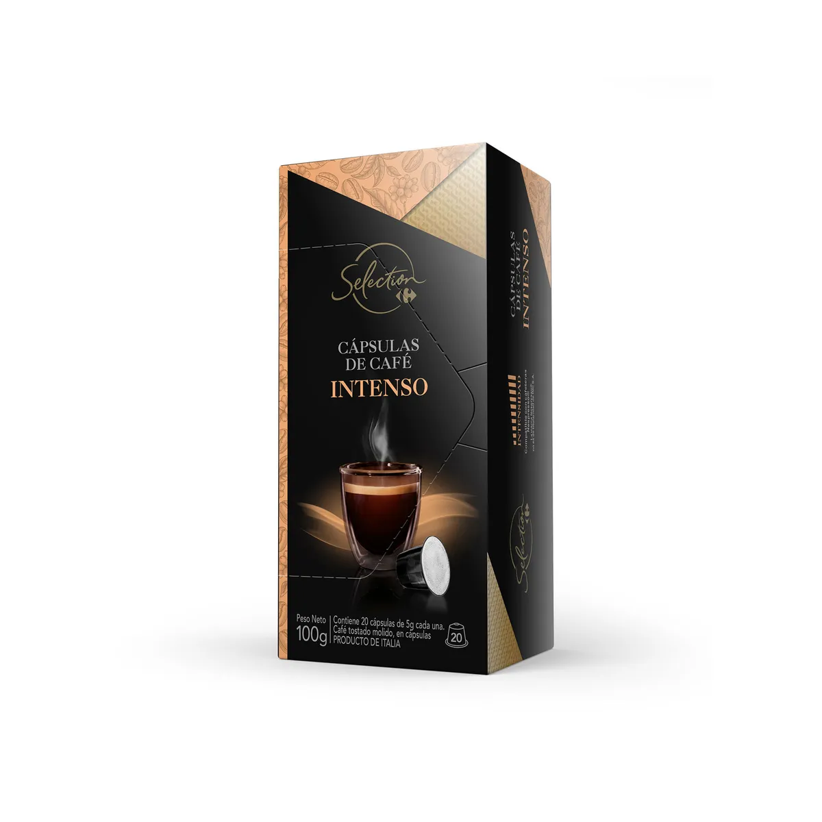 Cápsulas de café Carrefour Selection intenso x 20 uni