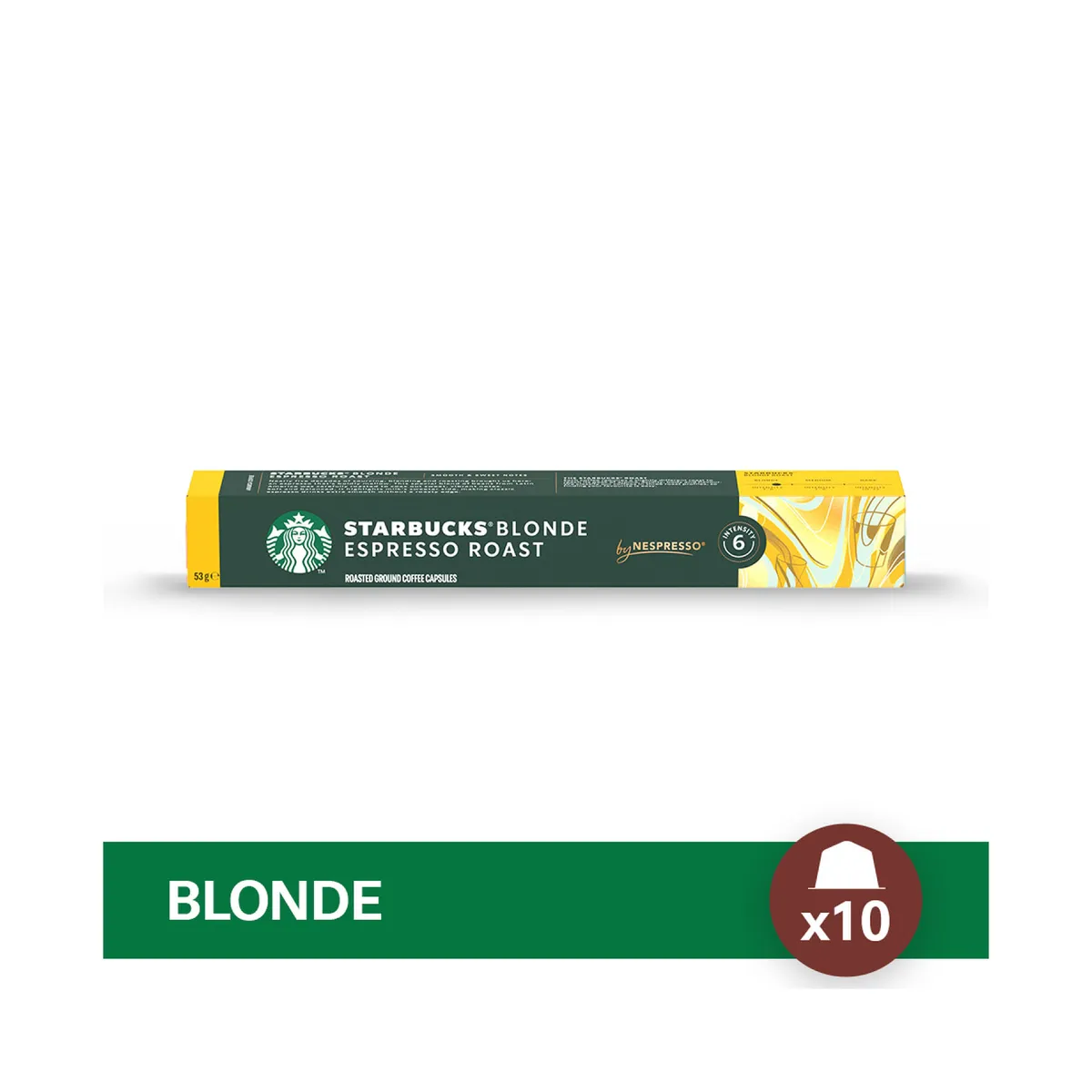 Starbucks nespresso blonde espresso 10 uni