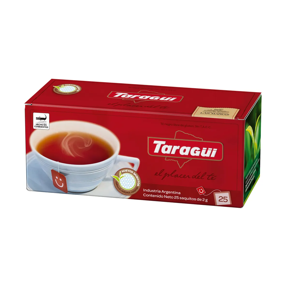 Té Taragui filtro diamantado x 25 uni
