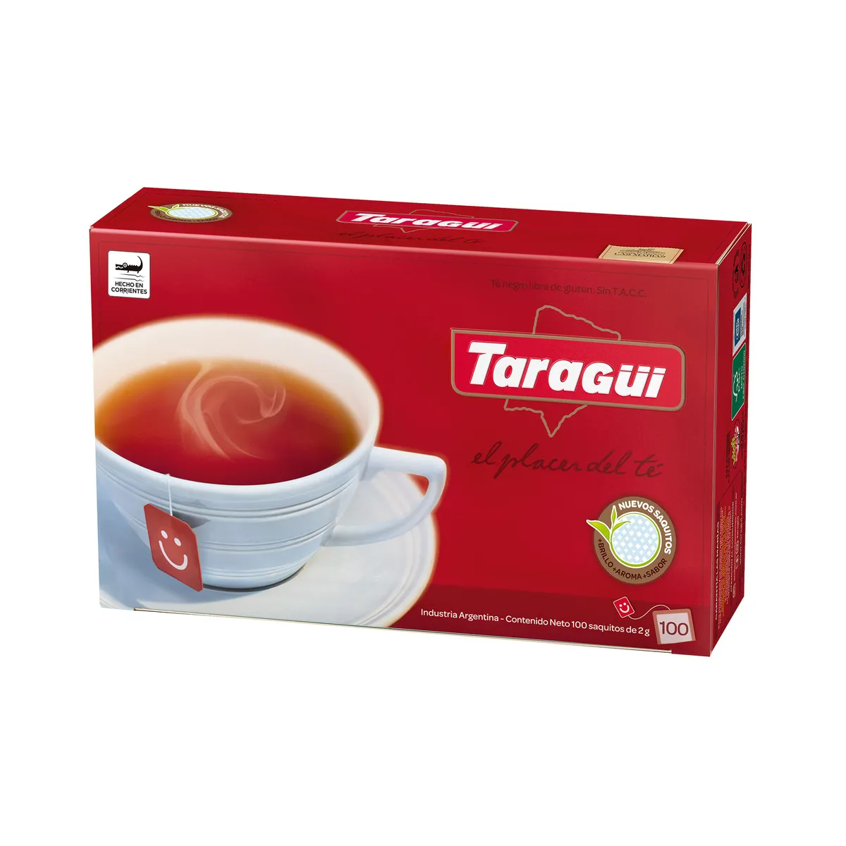 Te en saquitos diamantado Taragüi x 100 uni