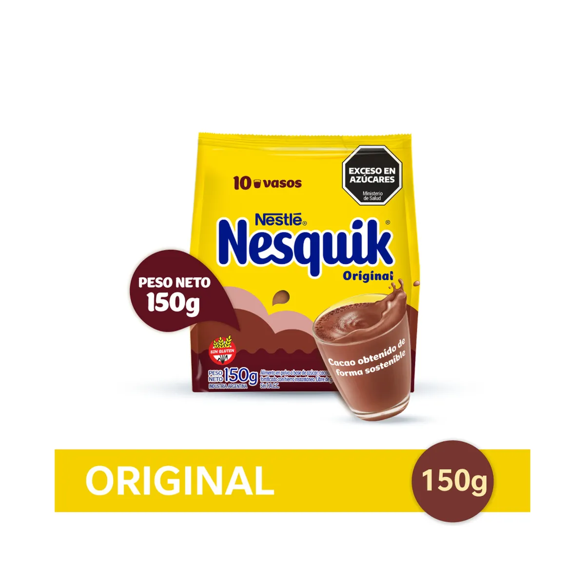 Nesquik original cacao en polvo 150 grs
