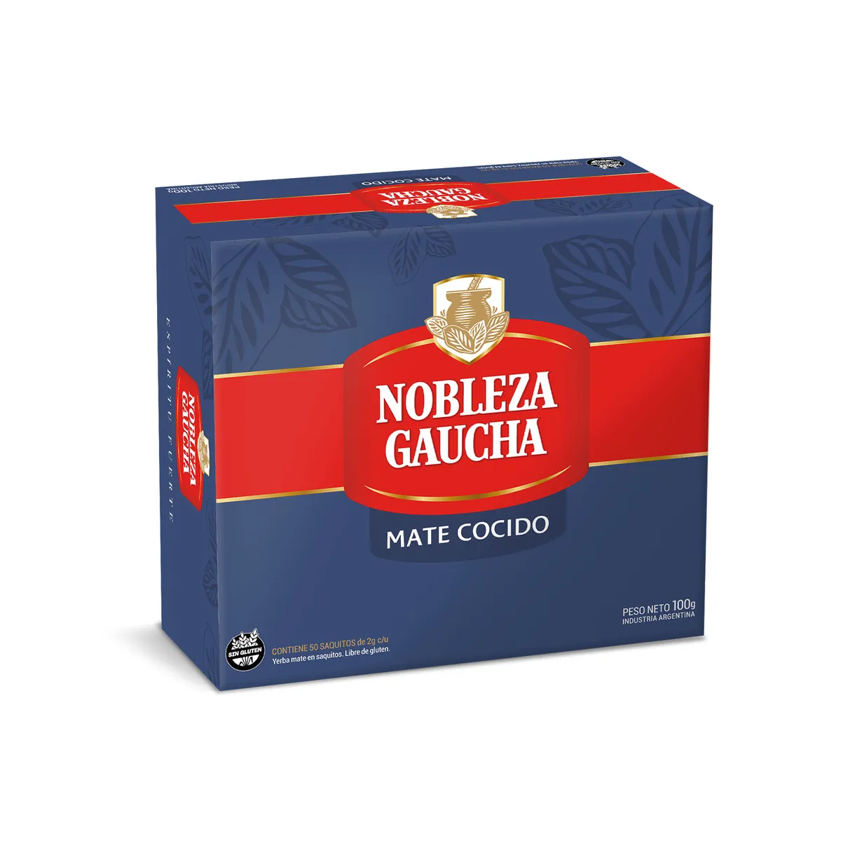 Mate cocido en saquitos Nobleza Gaucha x 50 uni