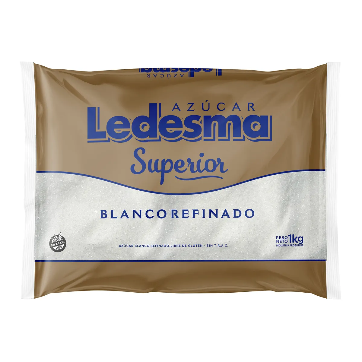 Azúcar Ledesma molida superior bolsa 1 kg.