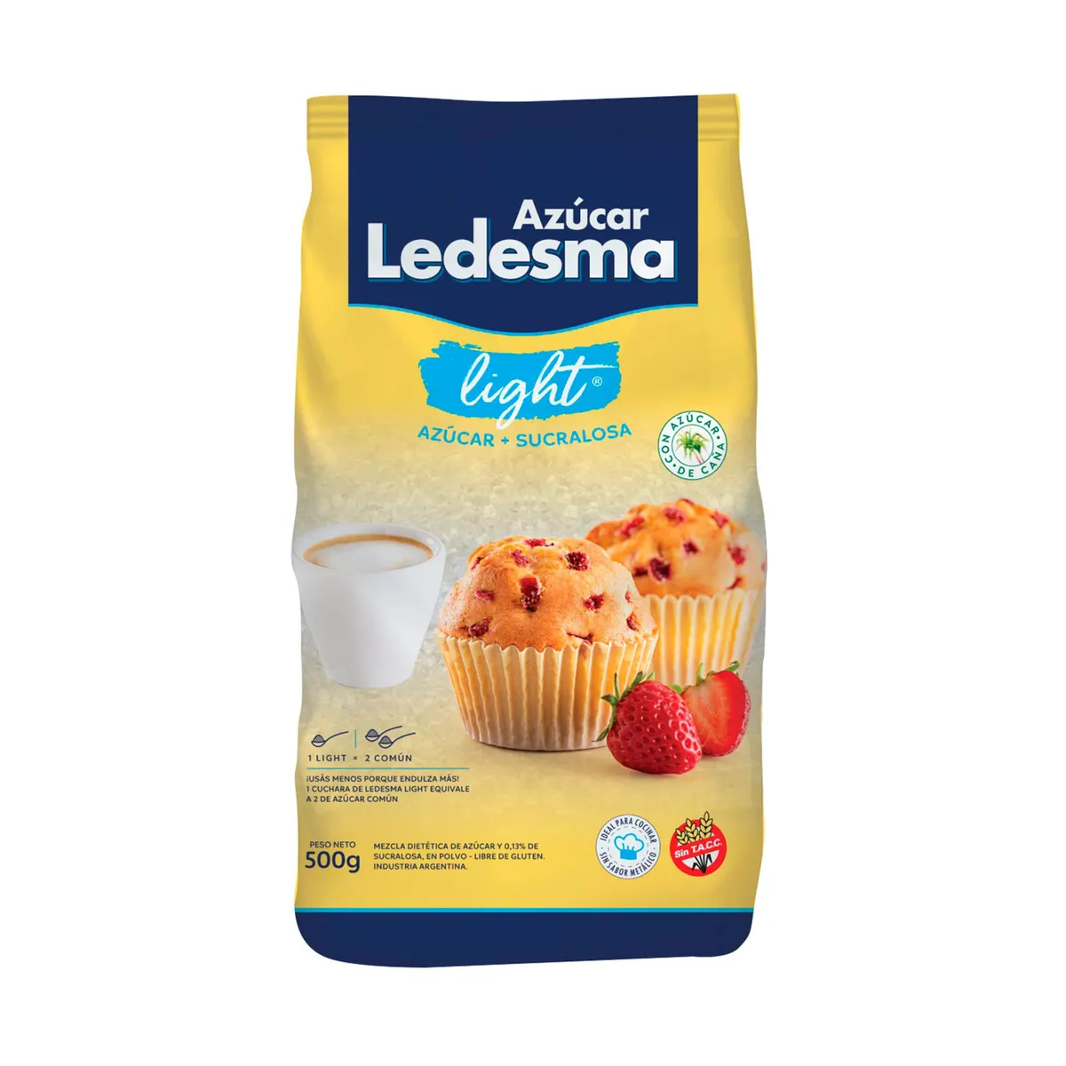 Azúcar Ledesma light 500 g.