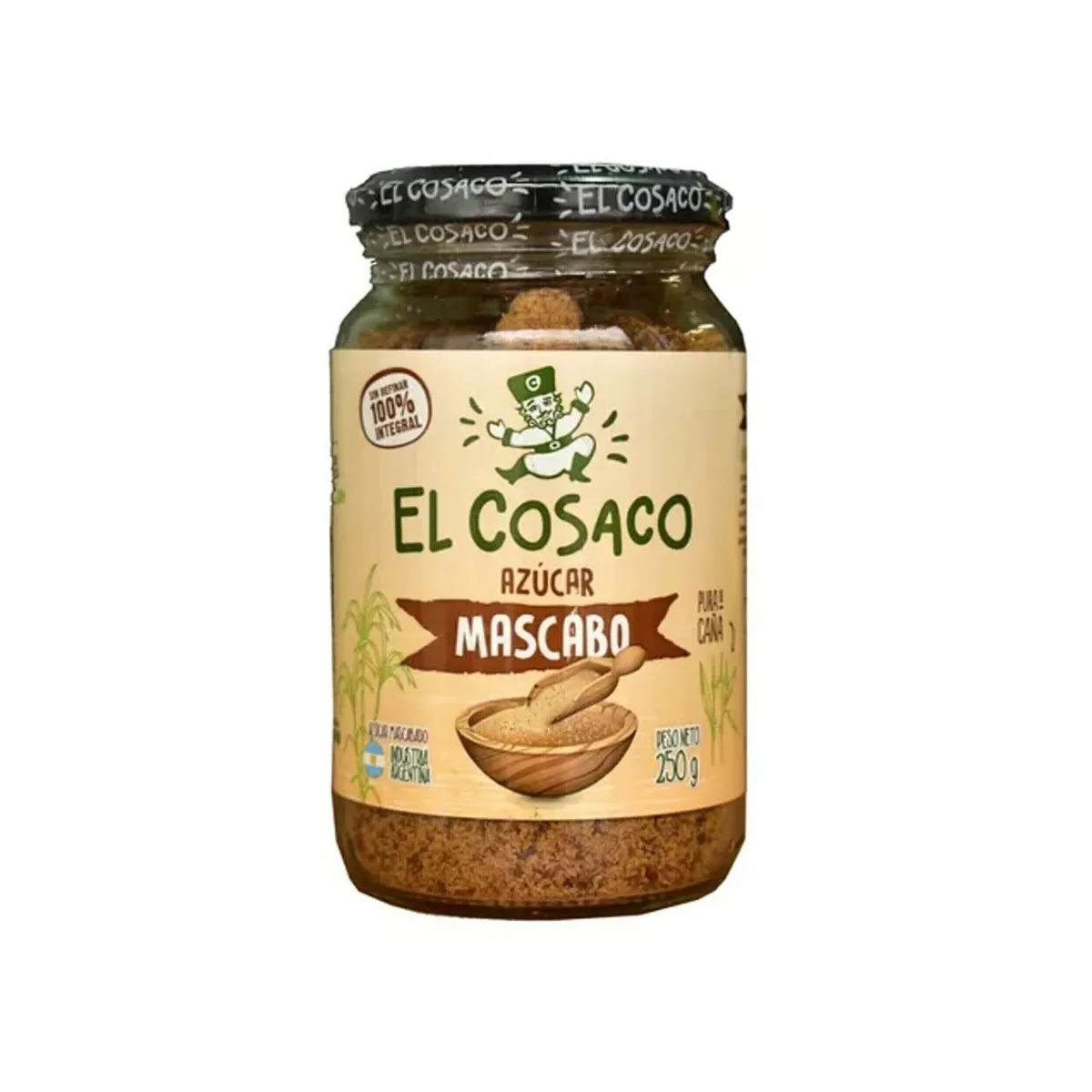 Azúcar mascabo El Cosaco sin gluten 250 grs