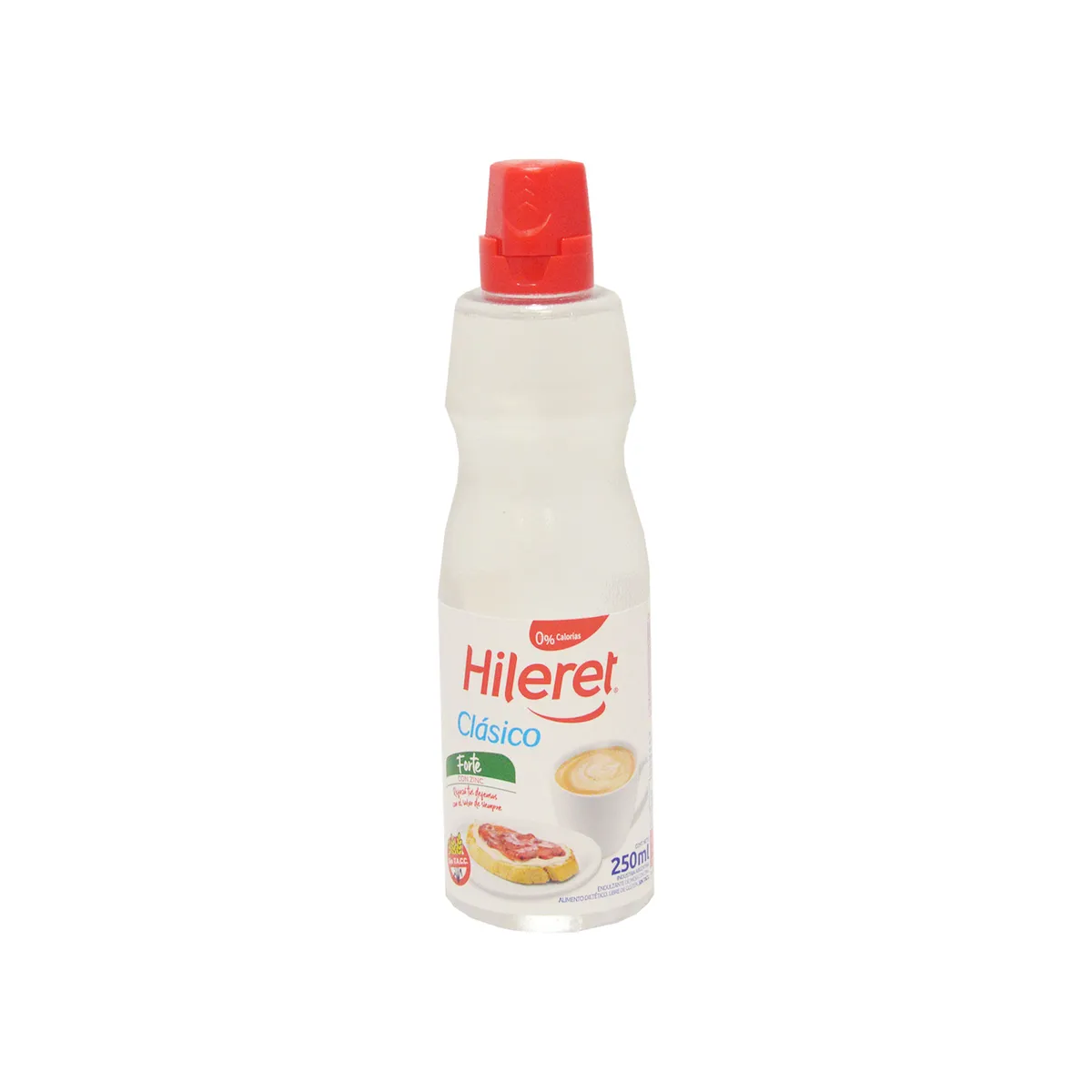 Edulcorante liquido c sacarina Hileret pet 250 cc.