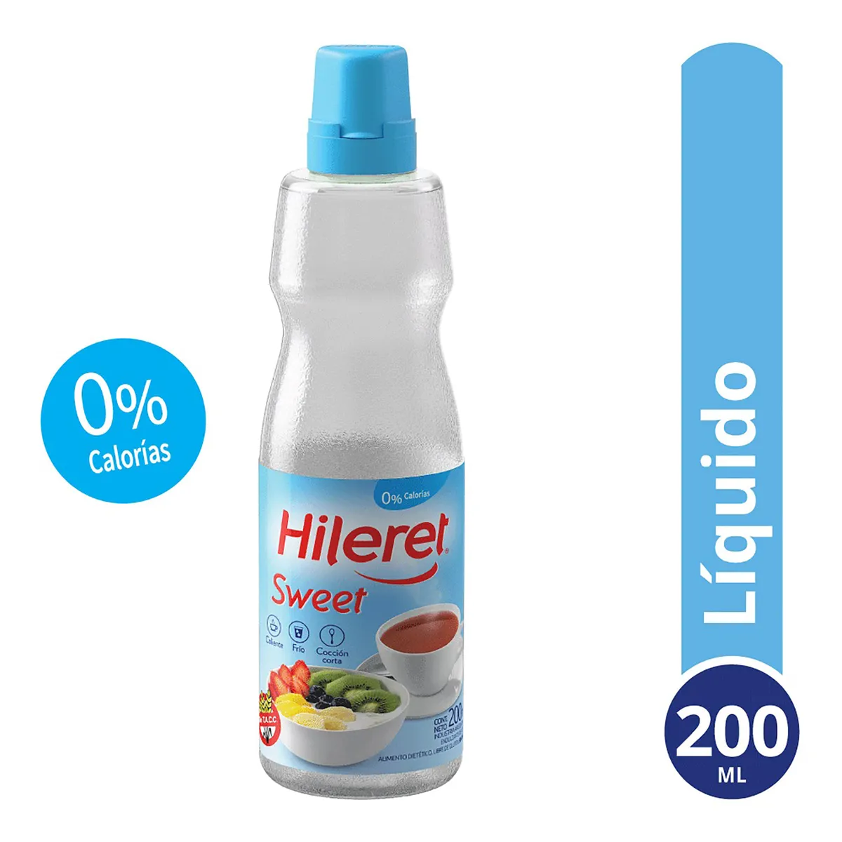 Edulcorante líquido Hileret Sweet 200 cc.