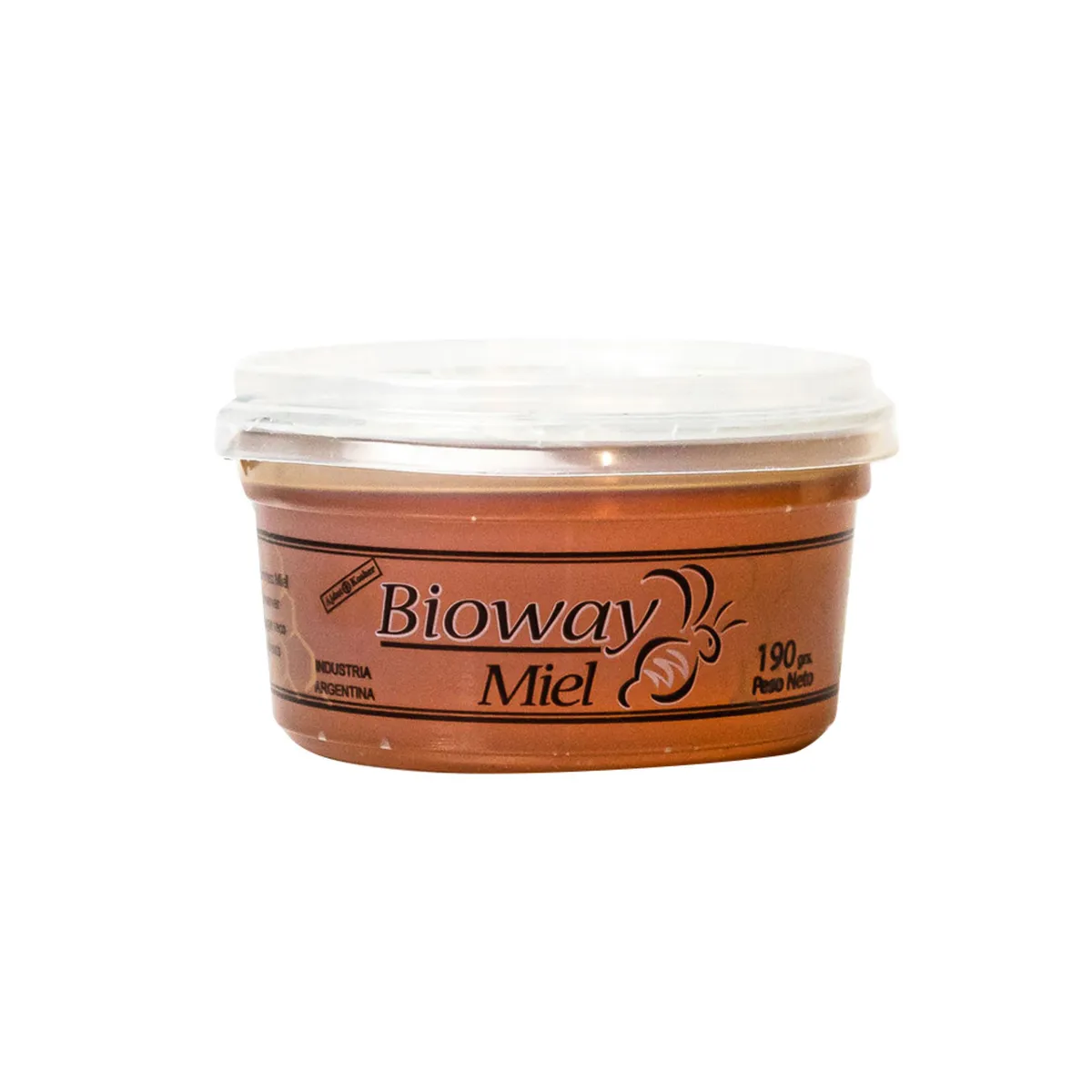 Miel Bioway líquida pote 190 g.