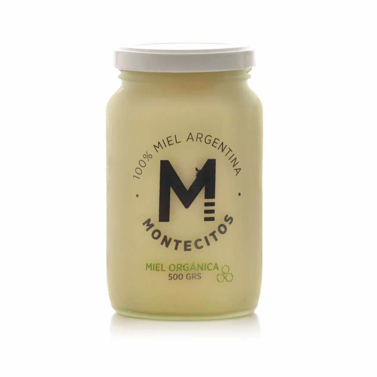 Miel cremosa orgánica Montecitos 500 g.