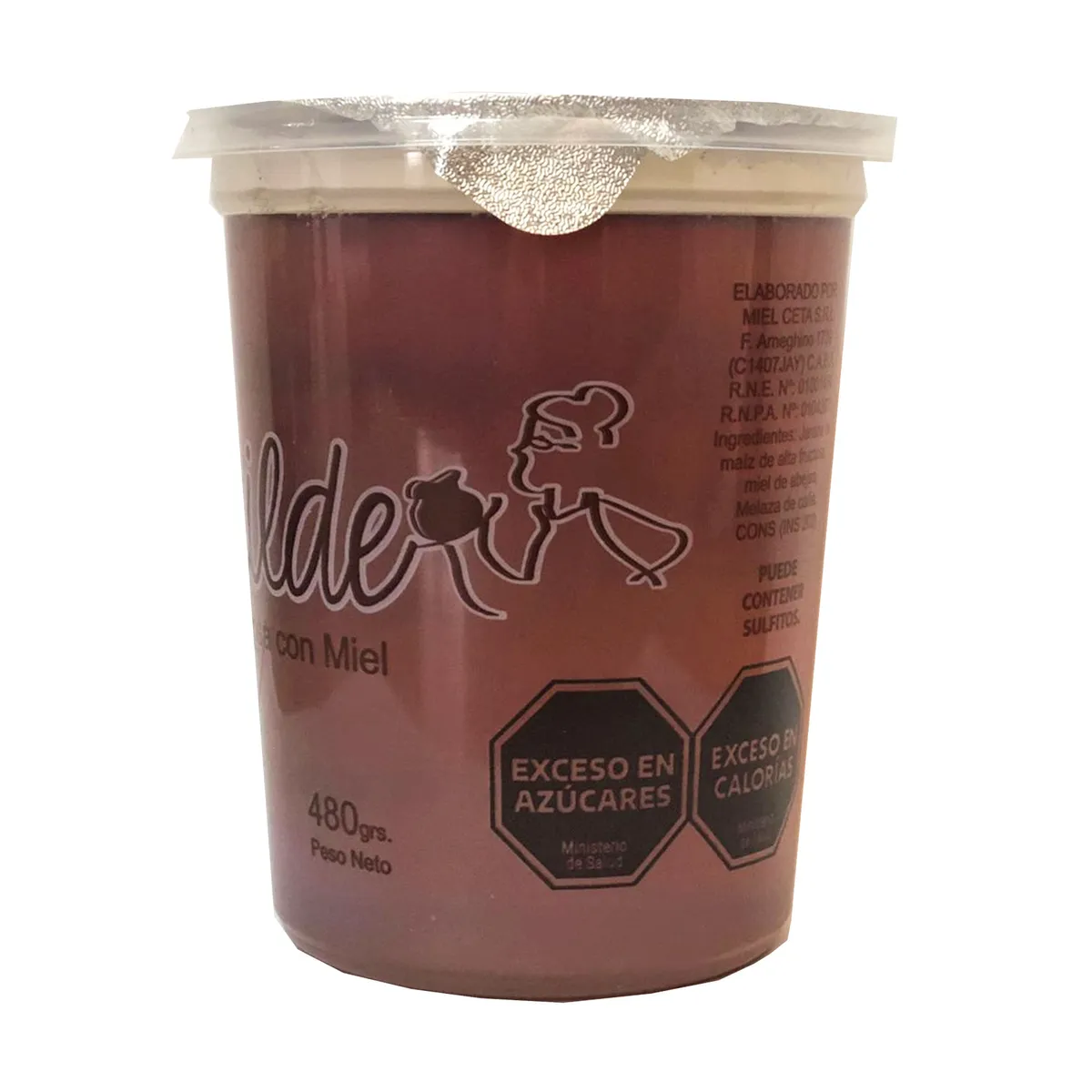 Alimento a base miel La Clotilde 480 g.