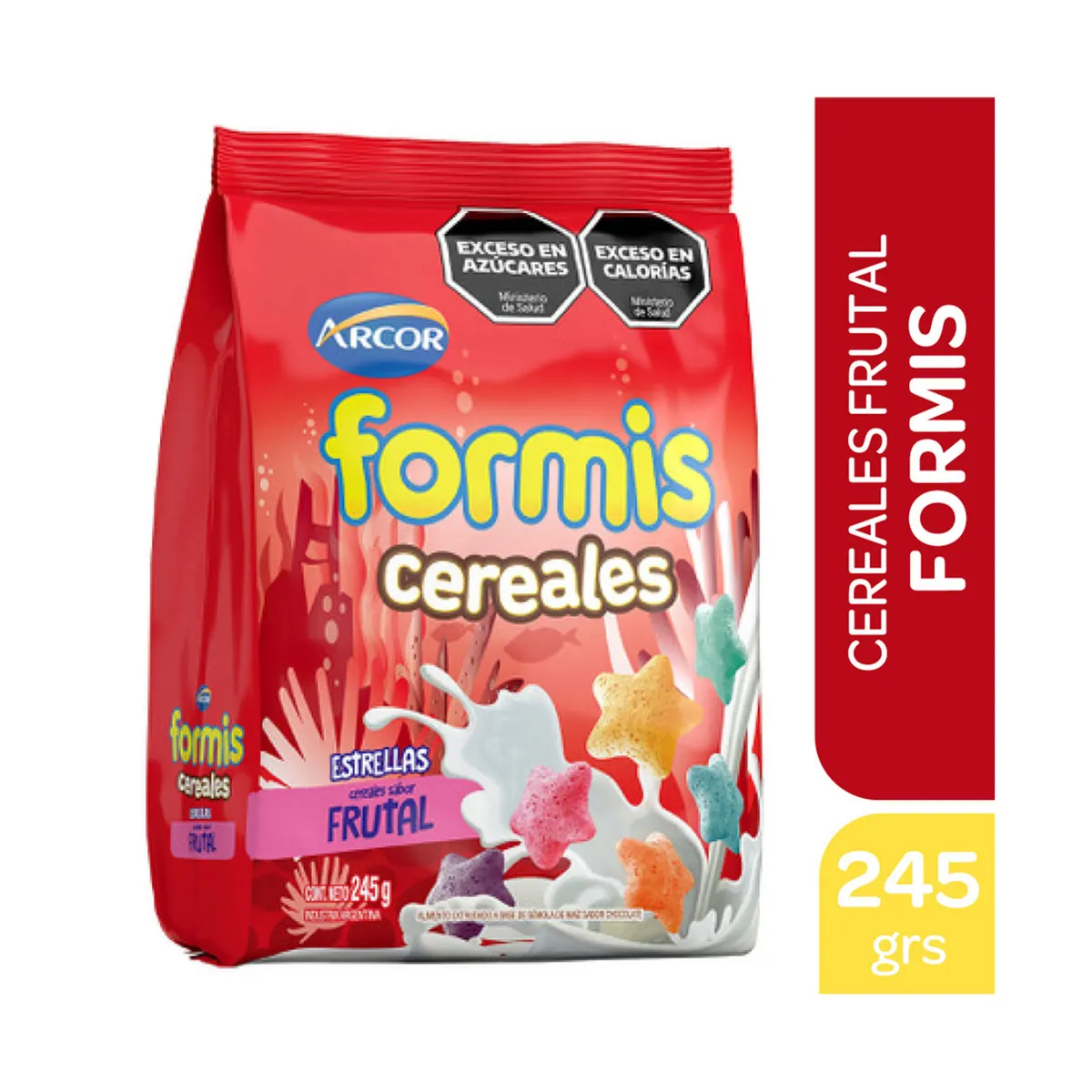 Cereales frutal Arcor formis 245 g.