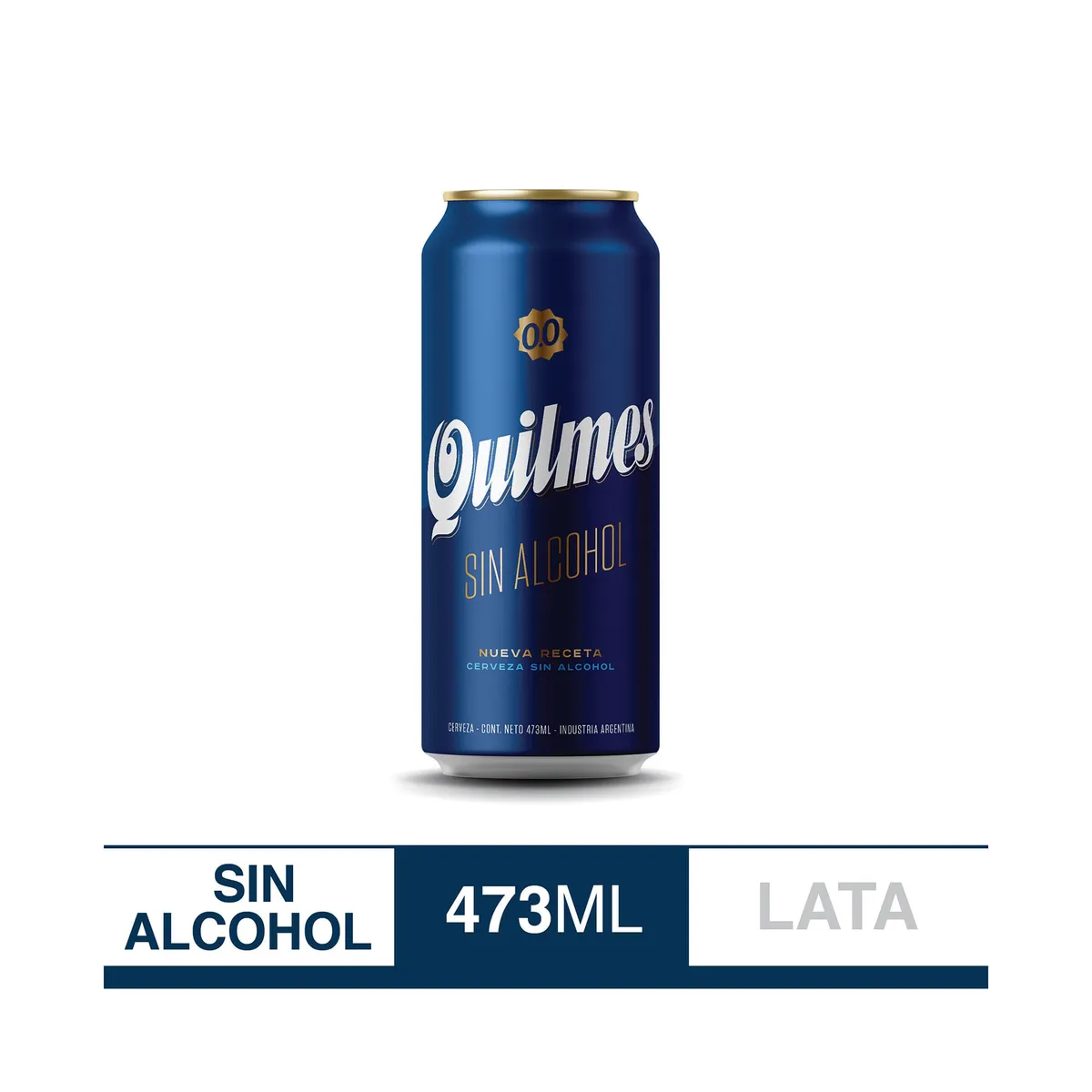 Cerveza blanca Quilmes sin alcohol 473 ml