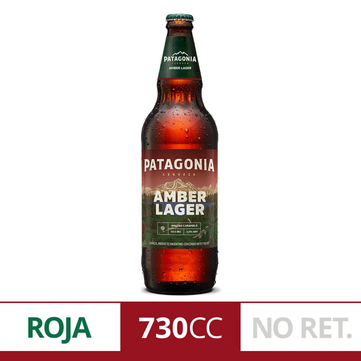 Cerveza roja Patagonia Amber Lager 730 ml