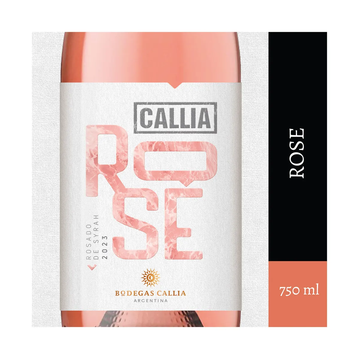 Vino Rosé de Syrah Callia 750 ml