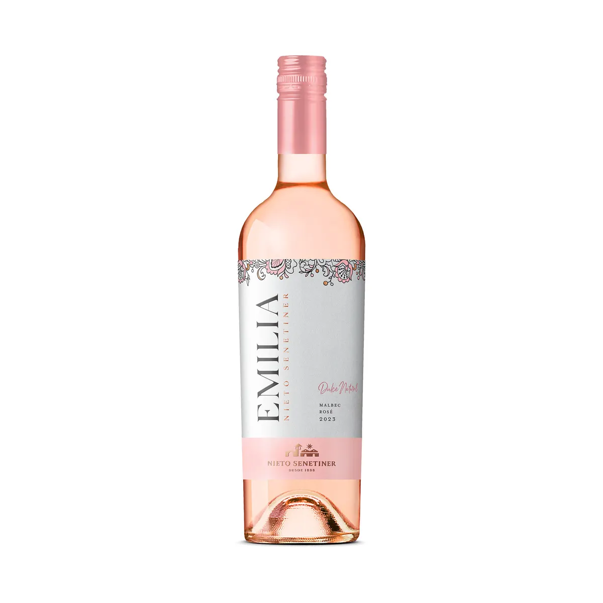 Vino roaso Malbec dulce natural Emilia 750 ml