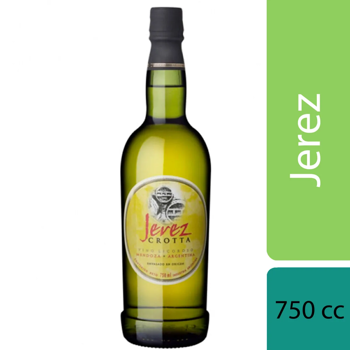 Vino jerez Crotta 750 cc.