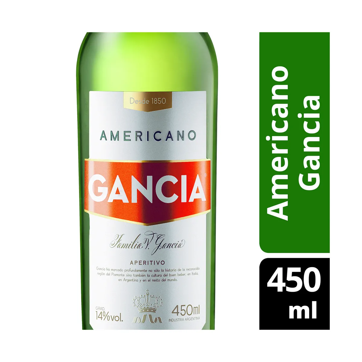 Aperitivo Gancia americano 450 cc.