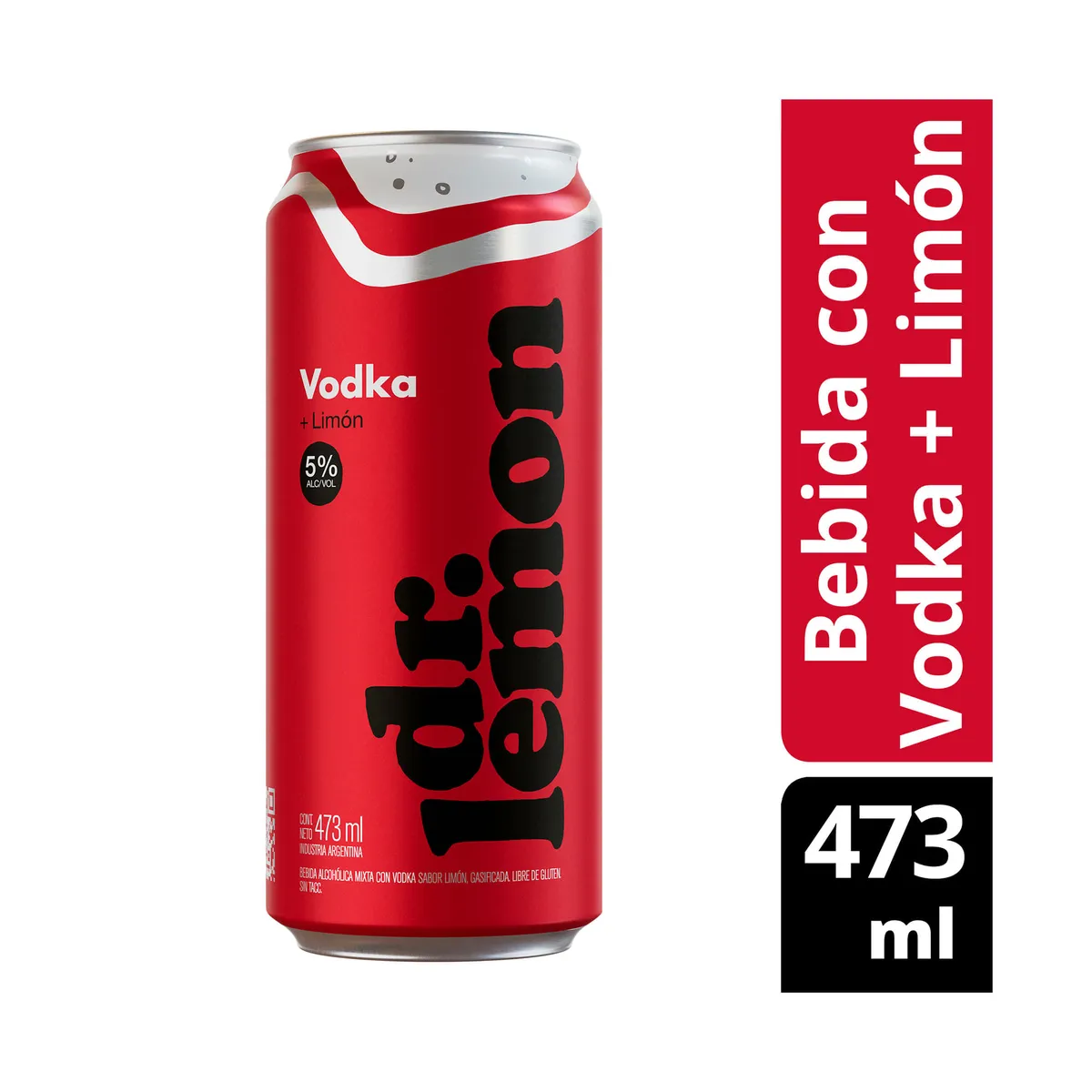 Aperitivo Dr. Lemon vodka 473 cc.