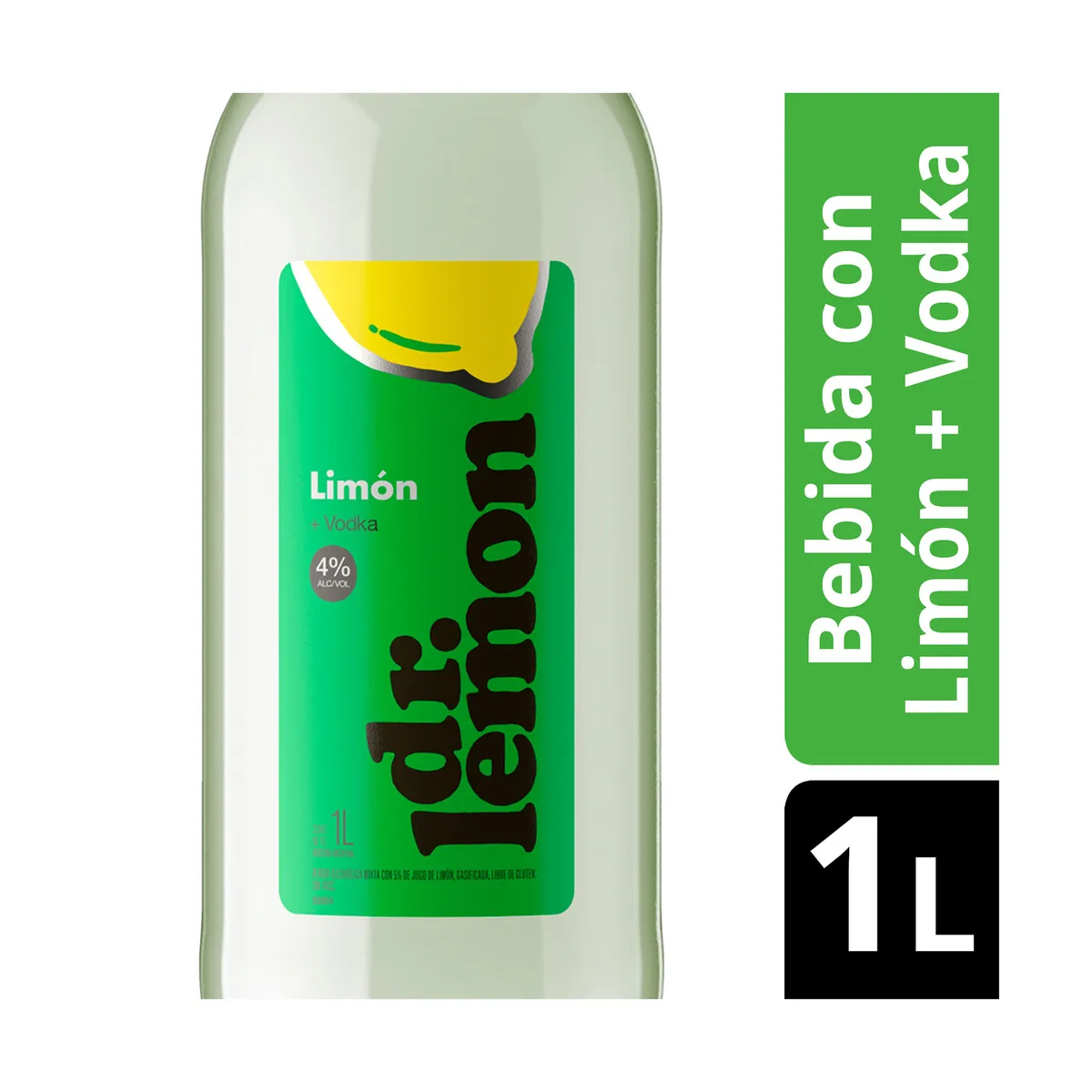 Aperitivo Dr. Lemon limón 1 l.