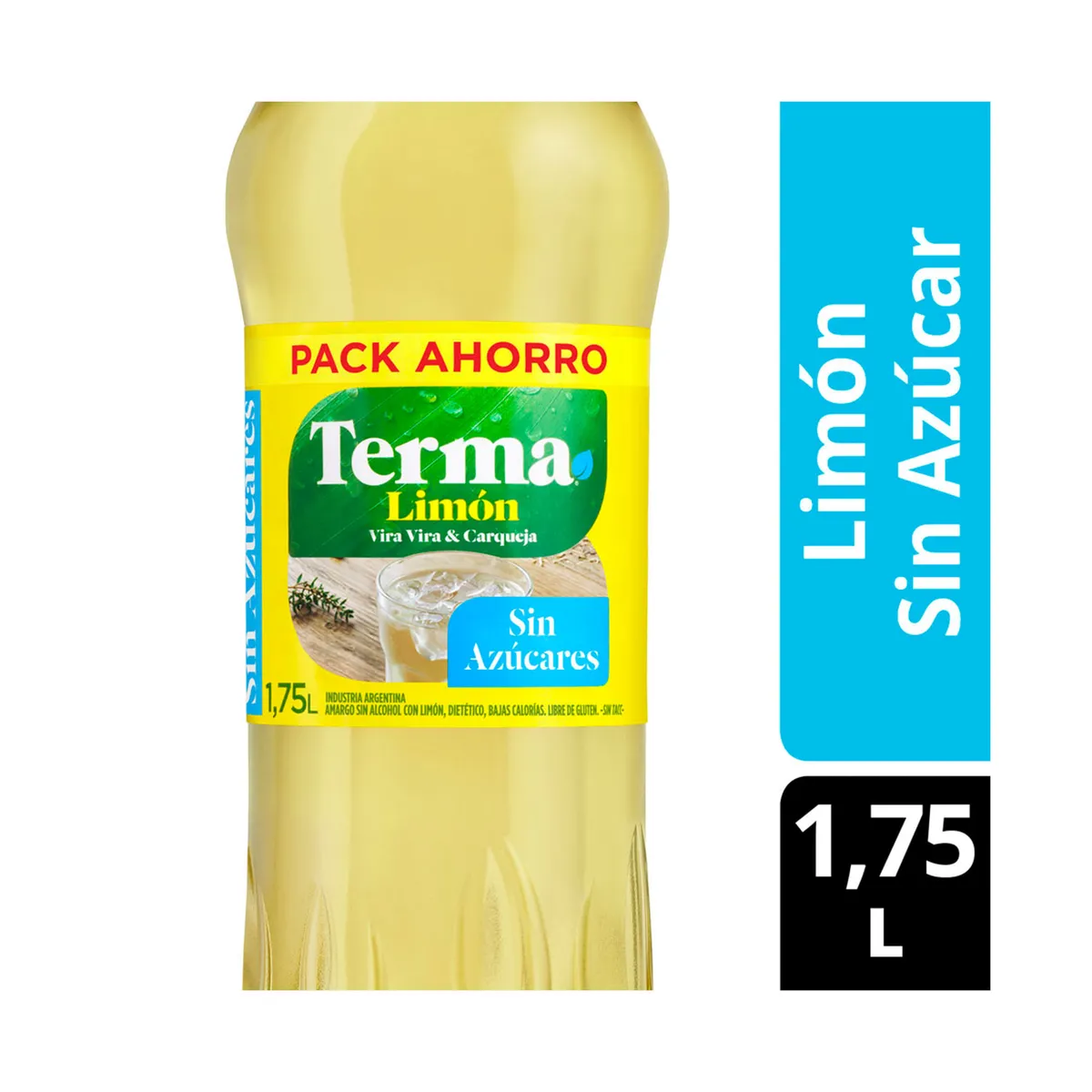 Aperitivo sin alcohol Limón Terma Light 1,75 lts